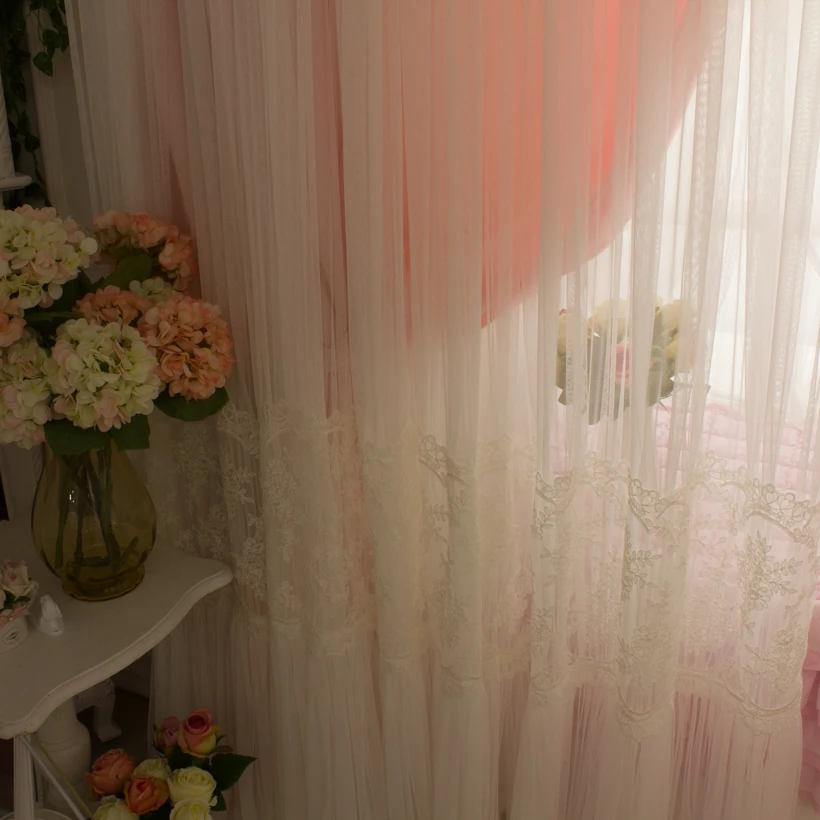 Новая ткань принцессы и тюль шторы роскошная вышивка ручной работы фототкань для