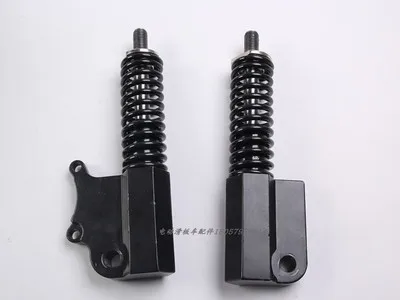 Two shock absorbers 10-дюймовый Электрический скутер переднее колесо амортизатор Гидравлические аксессуары Передняя вилка изменения пружинный амортизатор комплект - Цвет: Two shock absorbers