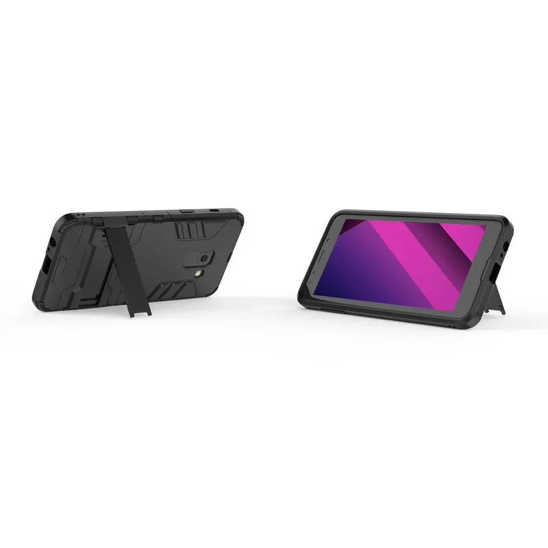 Armor Shockproof Case For Samsung Galaxy A8 2018 3D Shield PC+Silicone Phone Cover Plus | Мобильные телефоны и аксессуары