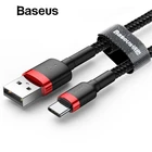 USB Type C кабель Baseus, кабель для быстрой зарядки для Samsung Galaxy S9 S8 Plus, кабель для быстрой зарядки, кабель на мобильный телефон, для Samsung Galaxy S9 S8 Plus