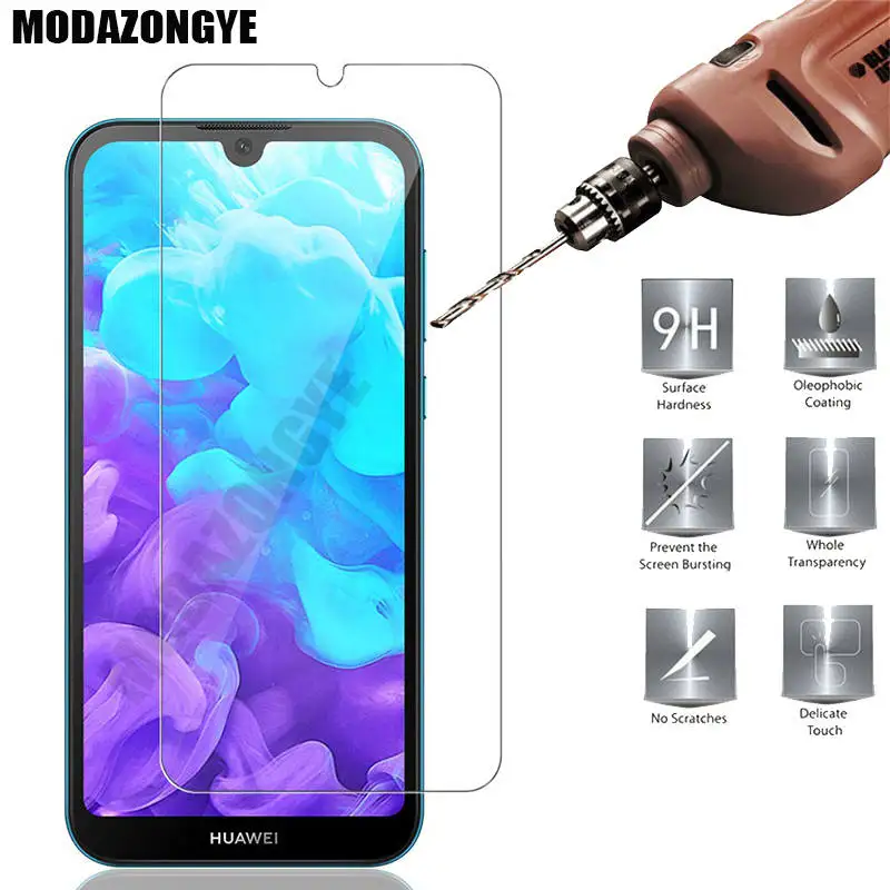 2 шт. Защитная пленка для экрана Huawei Y5 2019 закаленное стекло AMN LX1 Y 5 Y52019 стеклянная