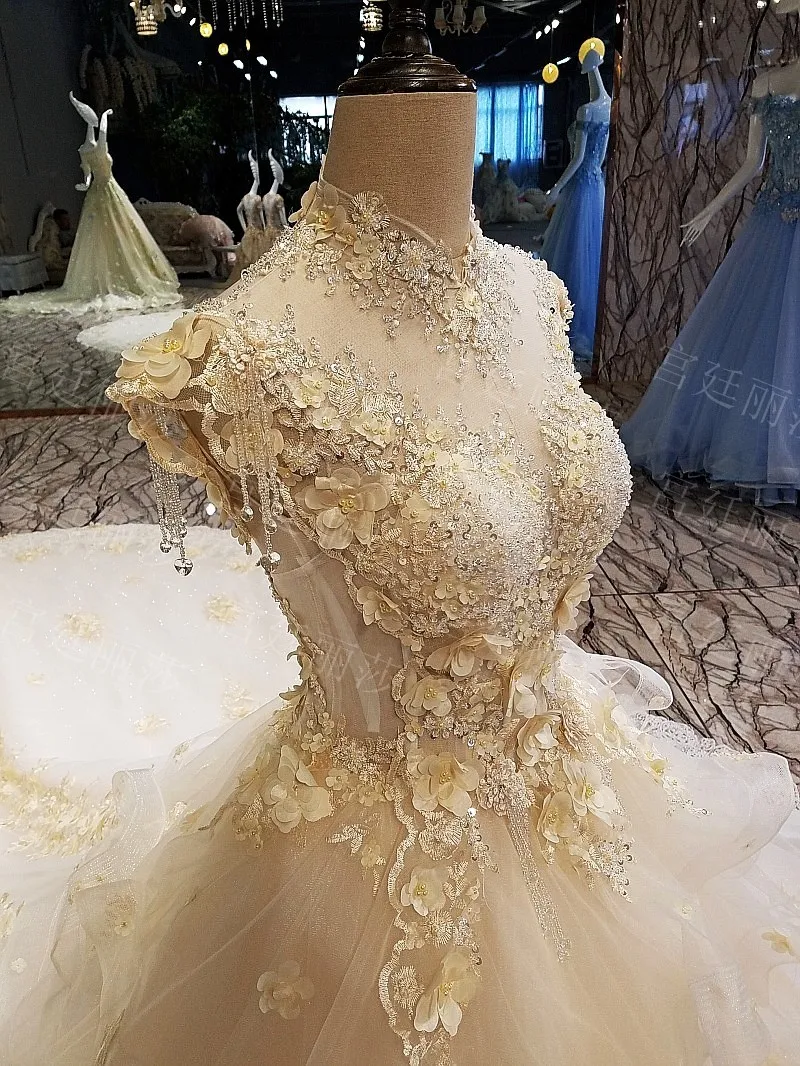 

luxurious Amazing wedding dresses 2017 crystal diamond bling with back up luxury wedding gowns hot sale Vestidos De Novia