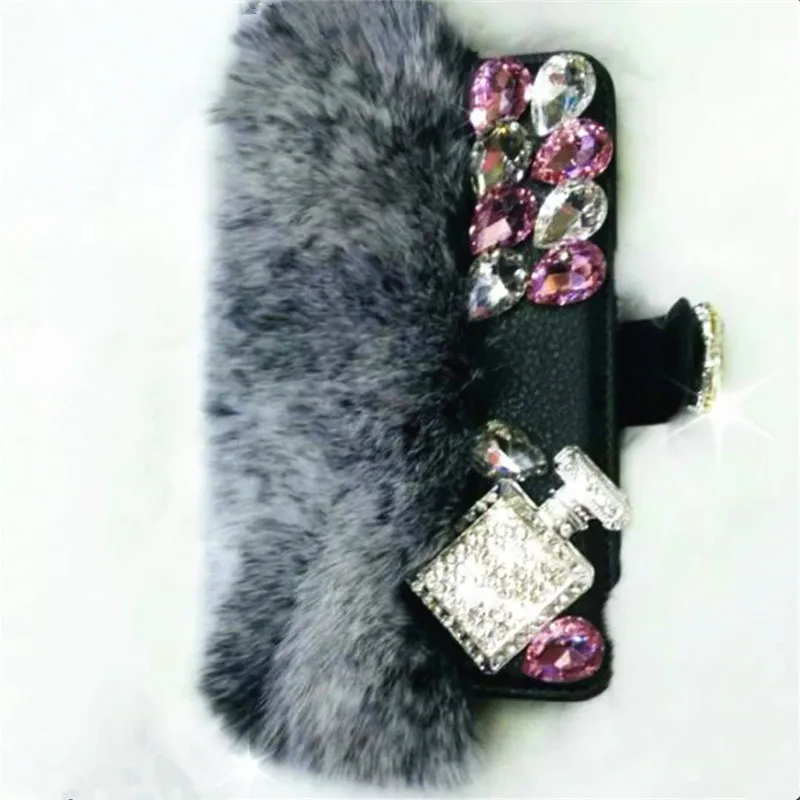 1 шт. роскошный пушистый кожаный чехол кошелек со стразами для телефона UMI UMIDIGI Z2 One