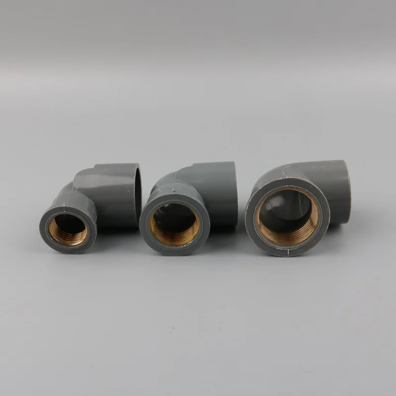 2 шт. ПВХ 32mm-1/2,3/4,1 дюймов Разъем Садовый фитинг для полива 1/" 3/4" " латунь поток L- тип адаптер для воды ПВХ трубы