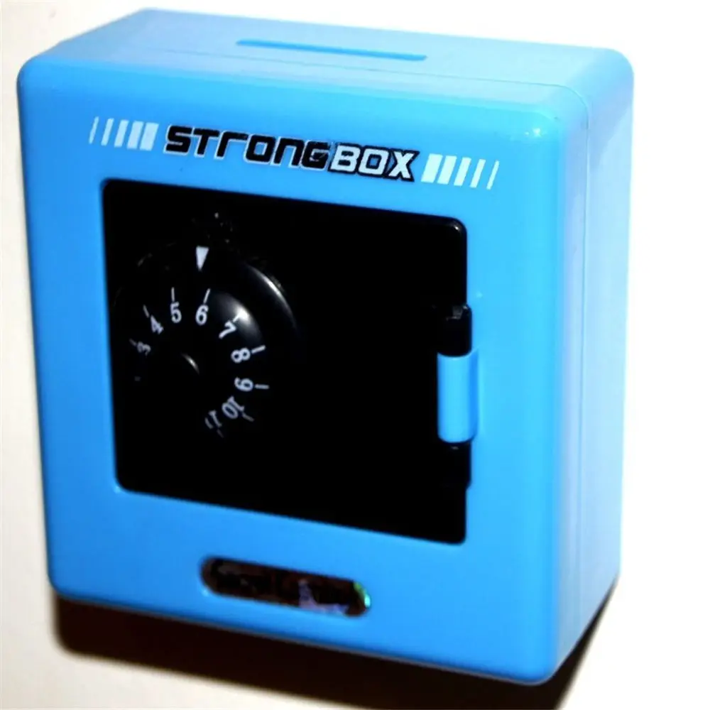 Умные детские экономия денег хранения монет банка наличные код сейфа красочная