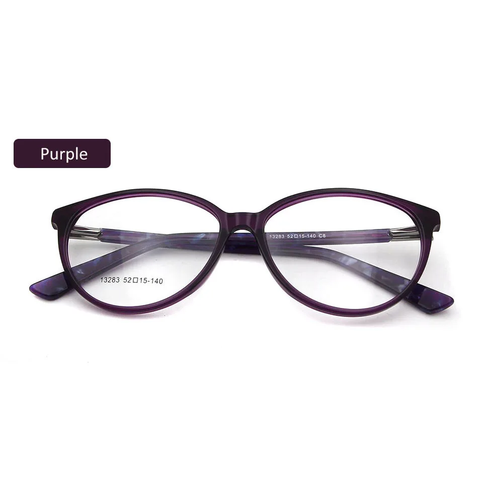 Женские винтажные очки для близорукости ESNBIE Acetate|Женские кадры| |