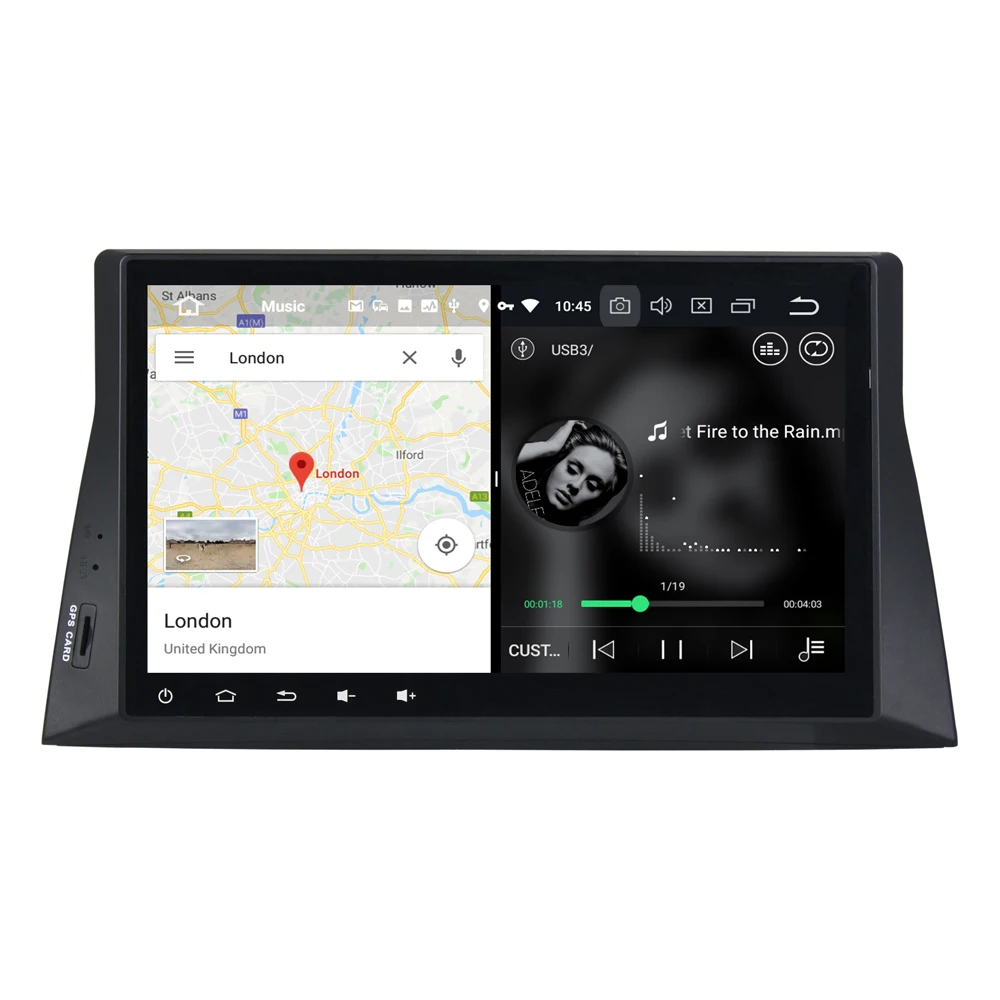 Автомагнитола Belsee на Android 9 0 для Honda Accord 8 дюймовый IPS экран 10 1 дюйма 4 Гб 64 ГБ