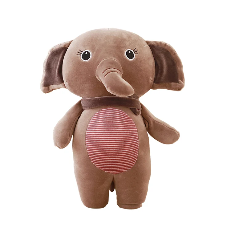 Заводская оптовая цена дикие животные мягкая игрушка свинка стоячий слон
