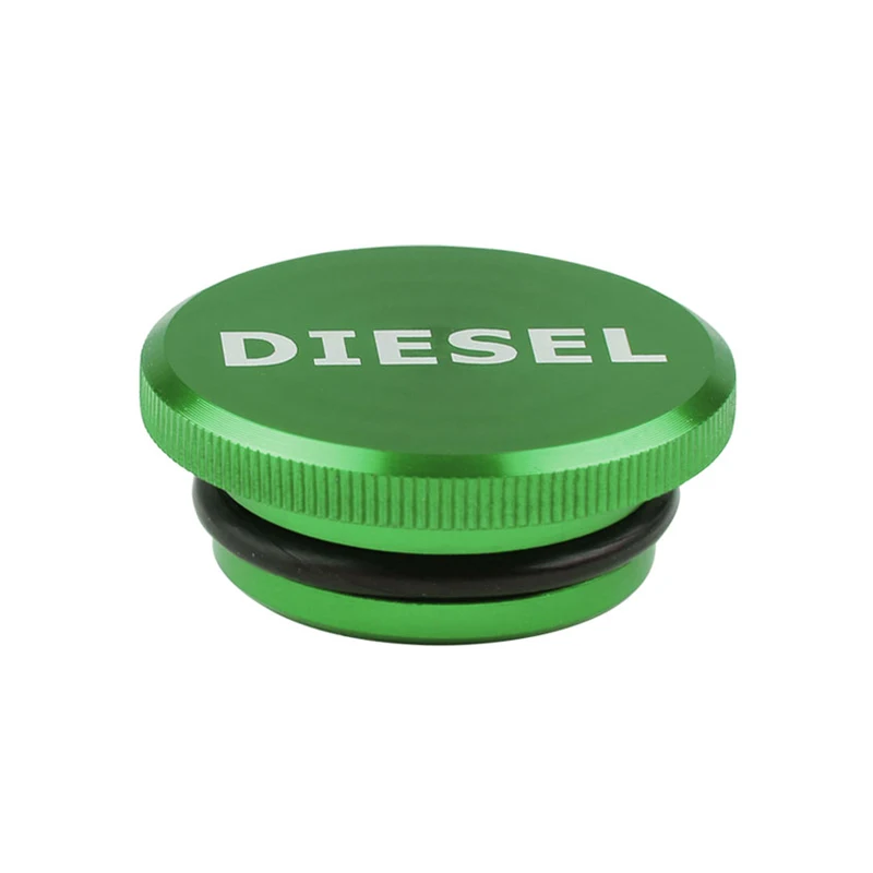 Aluminum Alloy Diesel Fuel Gas Cap DEF Blue Set For 2013-2017 Dodge Ram Car Accessories Green Oil Cover | Автомобили и мотоциклы
