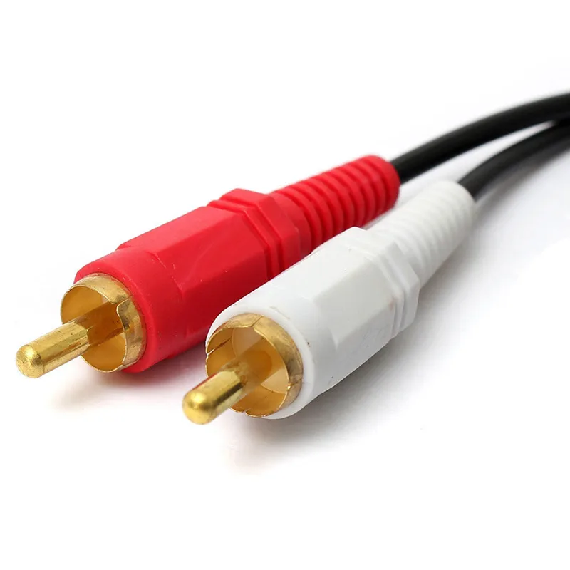 33FT/10M двойной 2-RCA к Мужской Аудио AV кабель для HDTV DVD видеомагнитофон стерео |