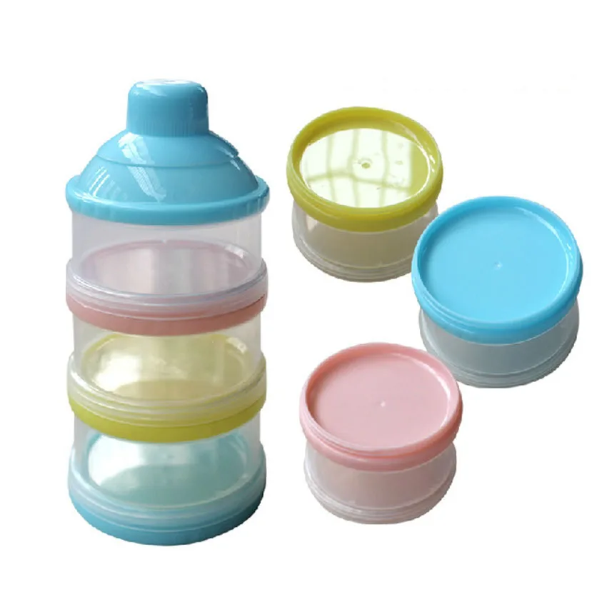 Новый портативный для малышей молоко порошок чаша Еда бутылки контейнера 3