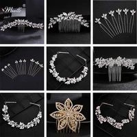 miallo wedding hair comb clip for bridal rhinestone hairpins accessories for bride hair side combs jewelry for women headpieces