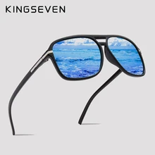 KINGSEVEN HD Polarized Aluminum Sunglasses Hot Mens Brand New Sun Glasses Big Size Oculos Women Goggle Gafas De Sol