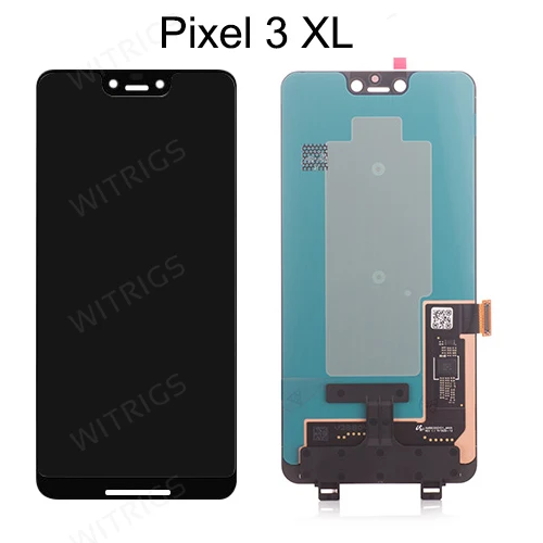 Для Google Pixel 2 XL 2XL ЖК-дисплей сенсорный P-OLED экран дигитайзер сборка запасная часть для Google Pixel 2 3 4 XL lcd - Цвет: Pixel 3XL