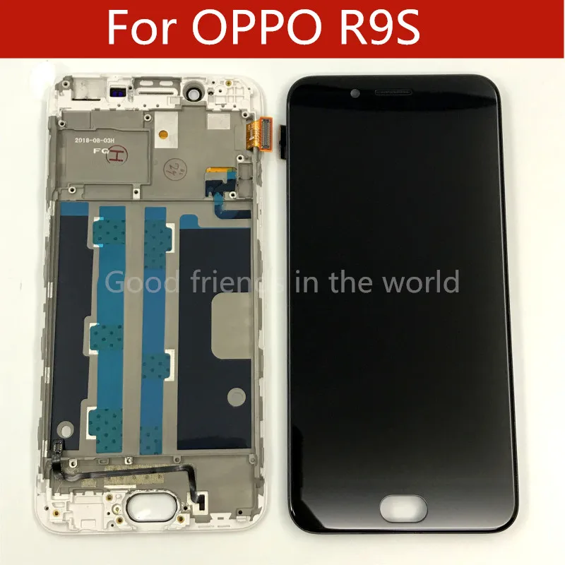 5," ЖК-дисплей сенсорный экран для Oppo R9s ЖК-дигитайзер в сборе с рамкой подарочные инструменты
