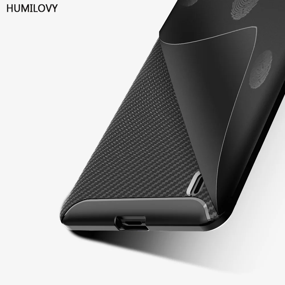 For Nokia 1 Plus Case 2019 Cover Carbon Fiber texture Shockproof Soft TPU Phone Fundas |