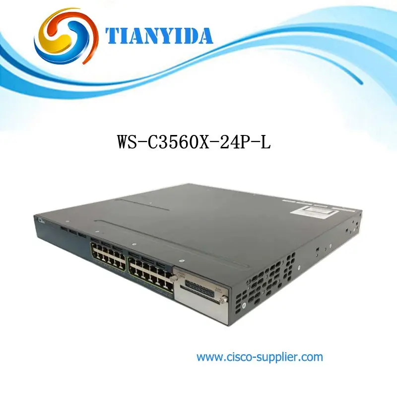 Catalyst C3560X Series WS 24P L 24 порт Gigabit PoE LAN базовые переключатели|gigabit poe|poe gigabit switchgigabit poe