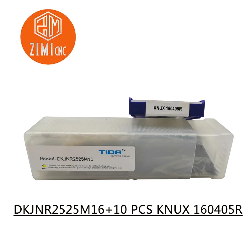 1 шт. DKJNR 2525M16 держатель + 10 KNUX 160405R сменный Режущий инструмент для K O R L Y KNUX160405