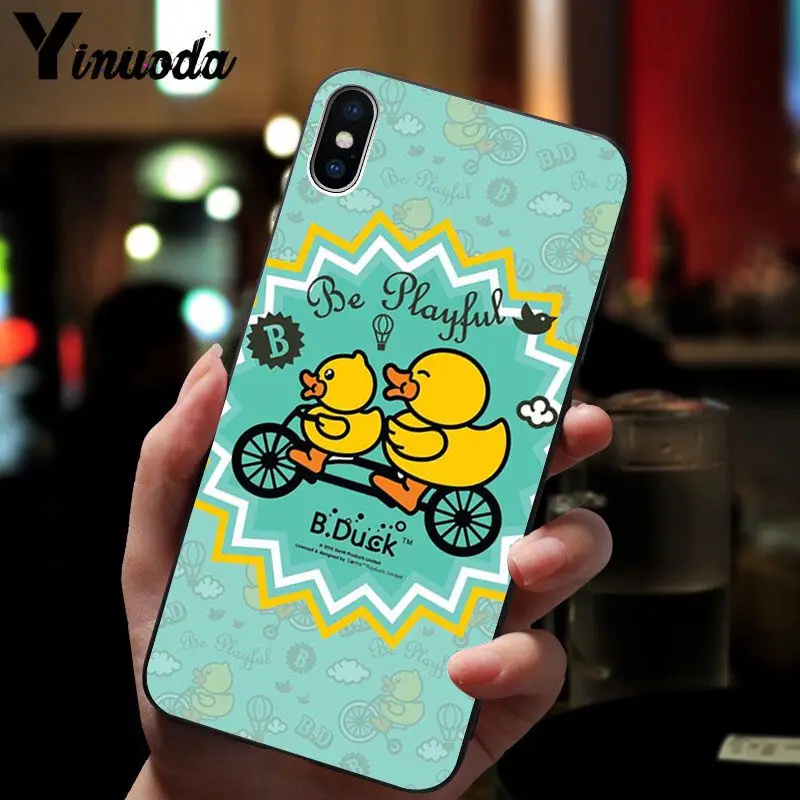 11pro MAX B Duck Ультратонкий Новый чехол для телефона Fundas Apple iPhone 8 7 6 6S Plus X XS 5 5S SE XR
