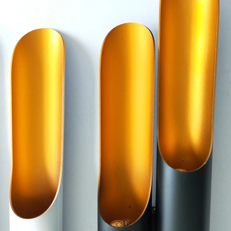 Настенные светодиодные светильники в скандинавском стиле алюминиевая кольцевая