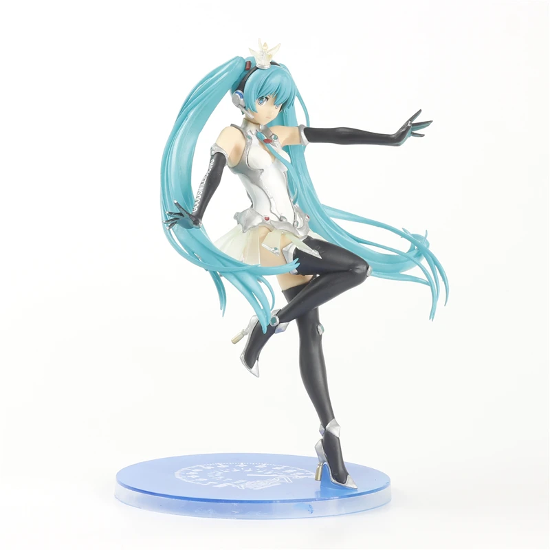 Hatsune Miku Racing 22 см аниме фигурка игрушка для детей Коллекция день рождения T003 |
