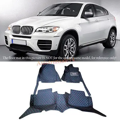 

Interior Floor Mats & Carpets Foot Pads Protector For BMW X6 E71 2008 - 2014