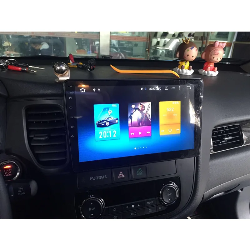 Aoluoya IPS 4G RAM 32 gom Octa Core Android 8 0 автомобильный DVD плеер радио GPS навигация для Mitsubishi