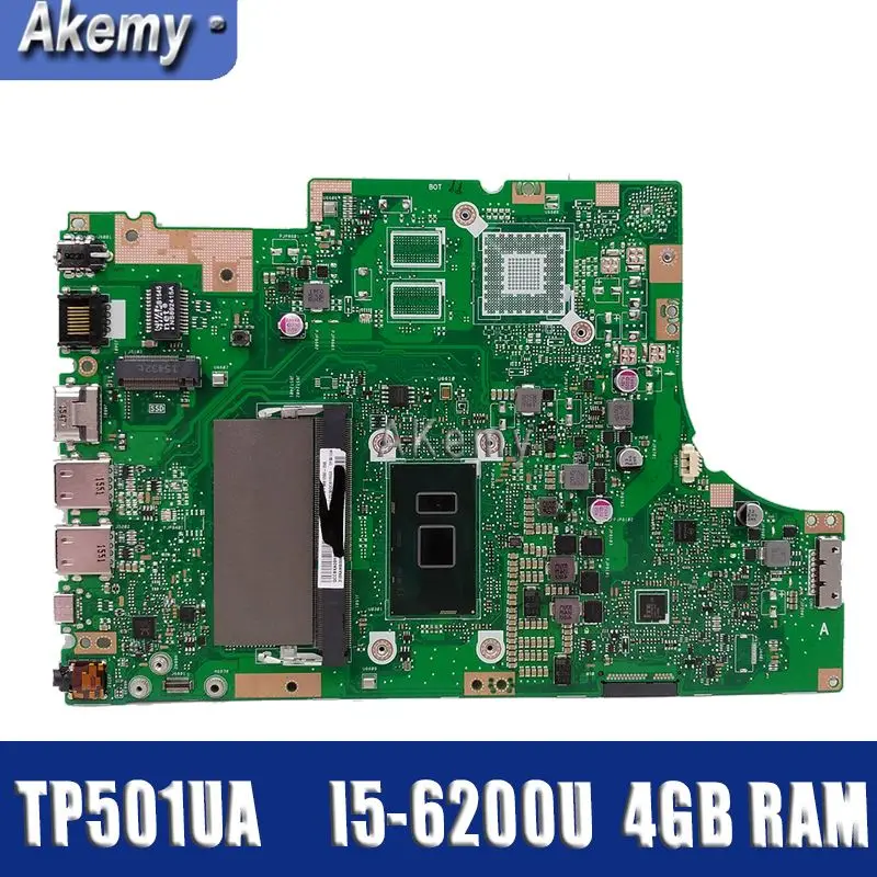 

Материнская плата для ноутбука Amazoon TP501UA I5-6200 процессор 4 Гб ОЗУ для For Asus TP501UA TP501UQ TP501UB тестовая материнская плата TP501UA материнская плата