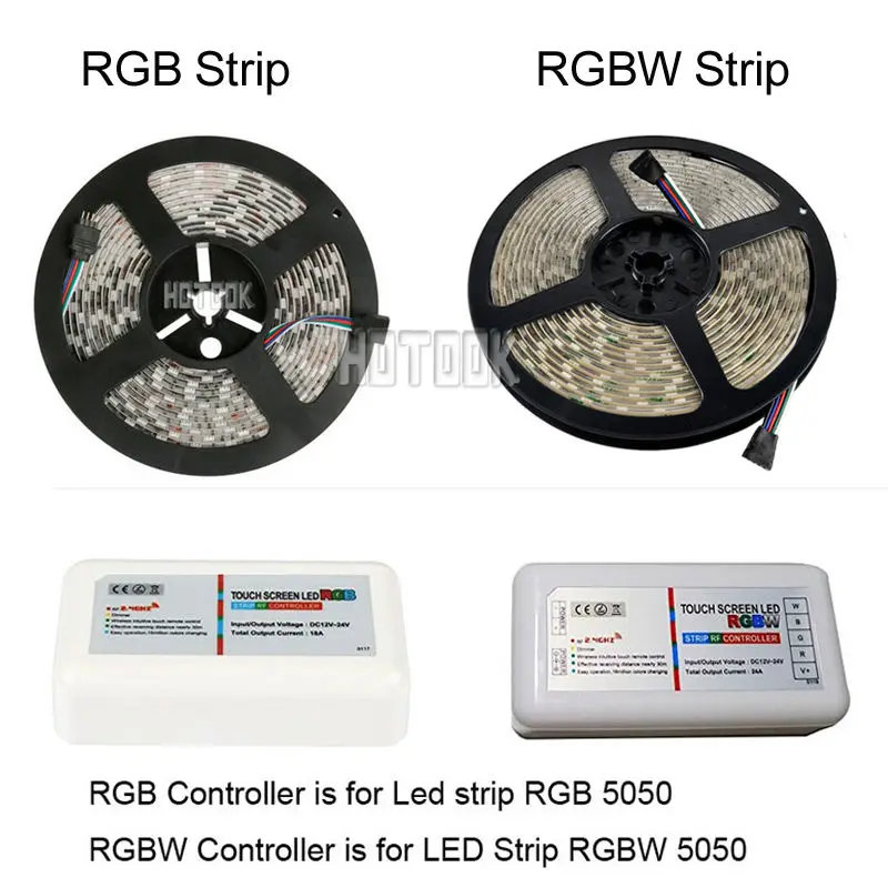 Водонепроницаемая светодиодная лента RGB RGBW 5050 smd 5 м 300 светодиодных лент +