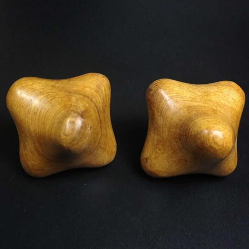 2 шт. вьетнамские ароматные деревянные шестиугольные акупунктурные шарики для