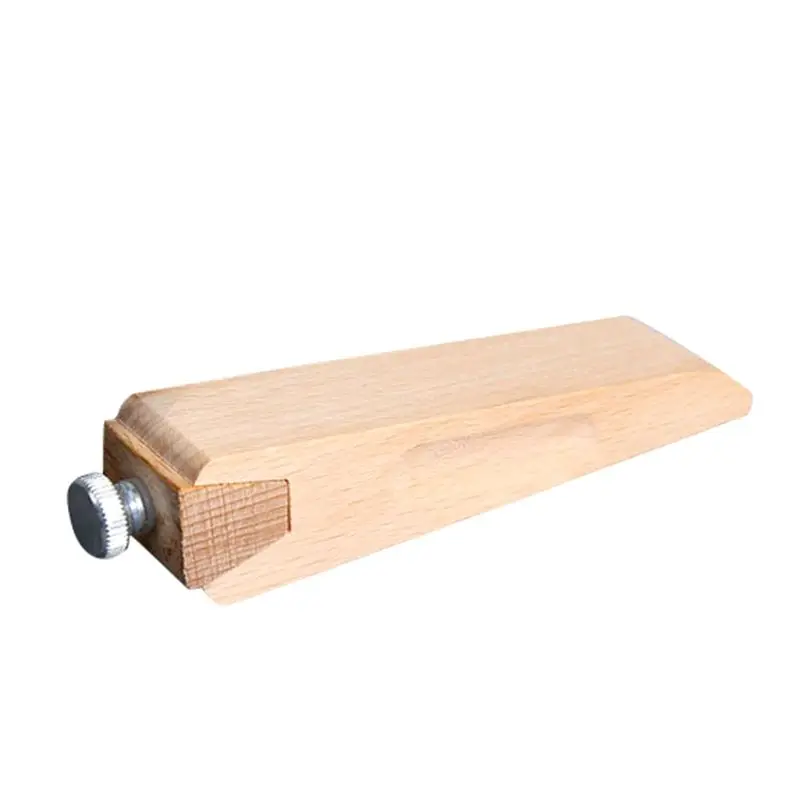 

Handmade leather DIY wooden sandpaper sanding block vegetable tanned leather edge banding grinding edge treatment