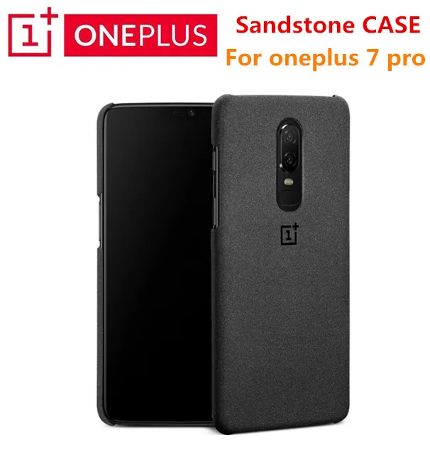 Официальный чехол OnePlus 7 pro с песчаником оригинальный матовый защитный накладка