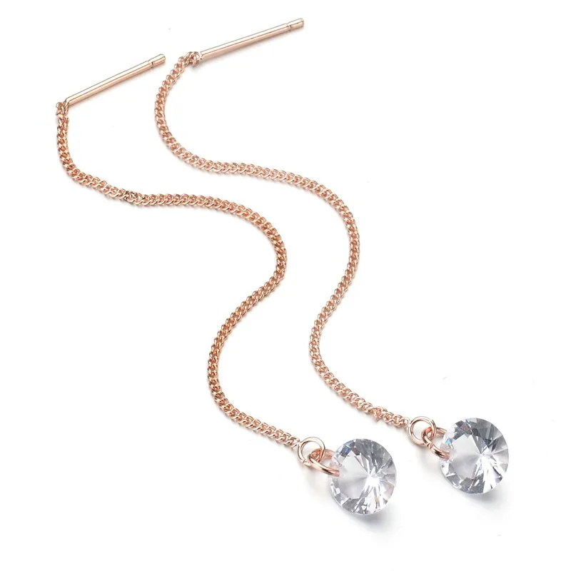 MissCyCy модные серьги с кристаллами для женщин свадебные в стиле панк золотые