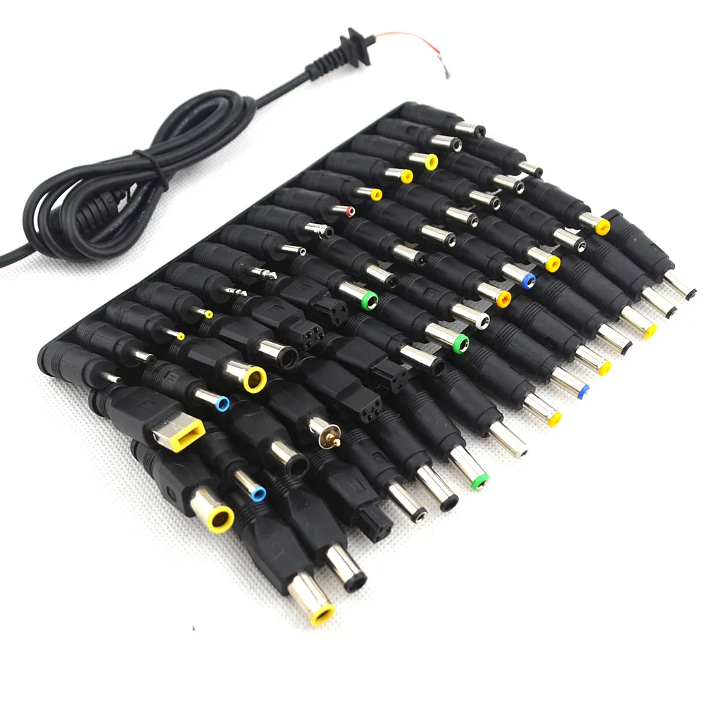 

56pcs Universal Laptop AC DC Jack Power Supply Adapter Connector Plug for HP IBM Dell Apple Lenovo Acer Toshiba Notebook Cable