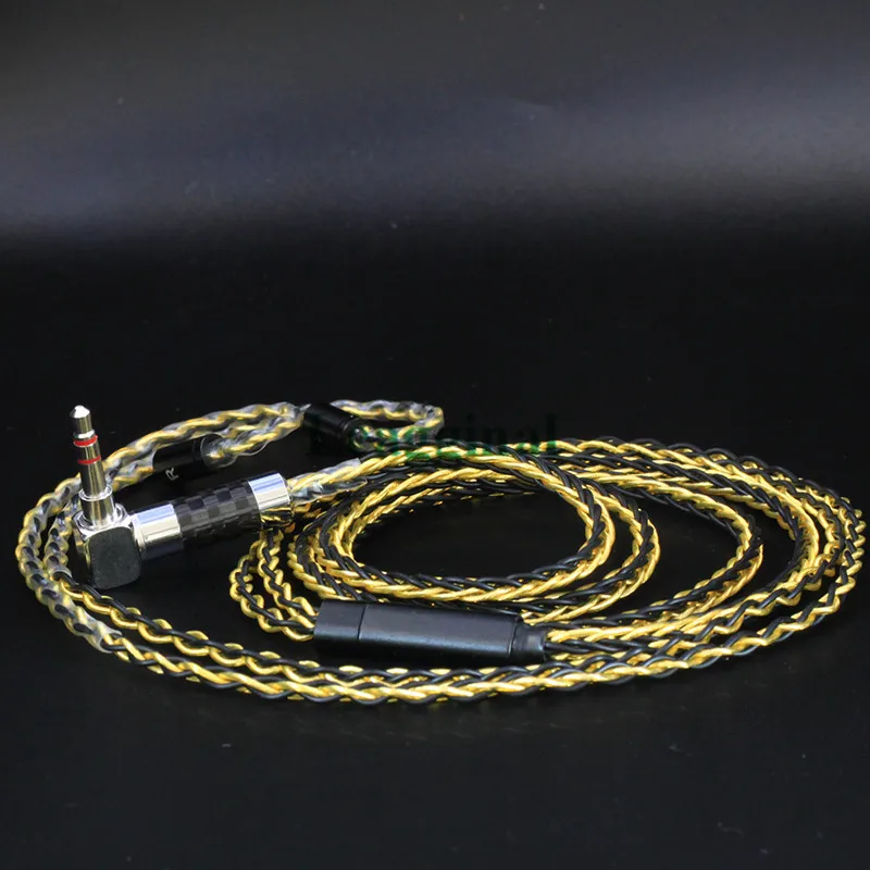 diy Headphone Upgrade wire single crystal copper silver plated mmcx tf10 im50 ie80 se535 ue900 | Электроника