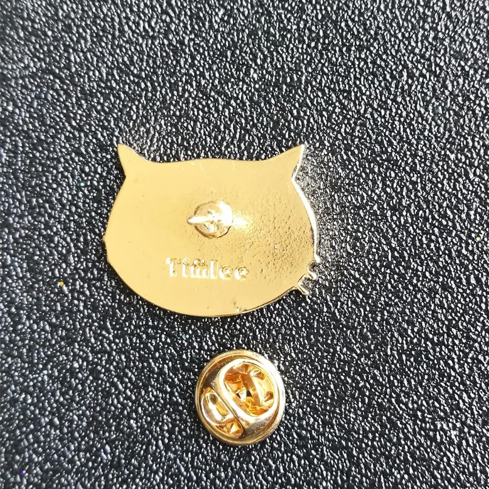 Timlee X276 Cute Cat Kitty Enamel Pins Major Love Heart Rainbow Alloy Brooch Fashion Jewelry Wholesale | Украшения и аксессуары