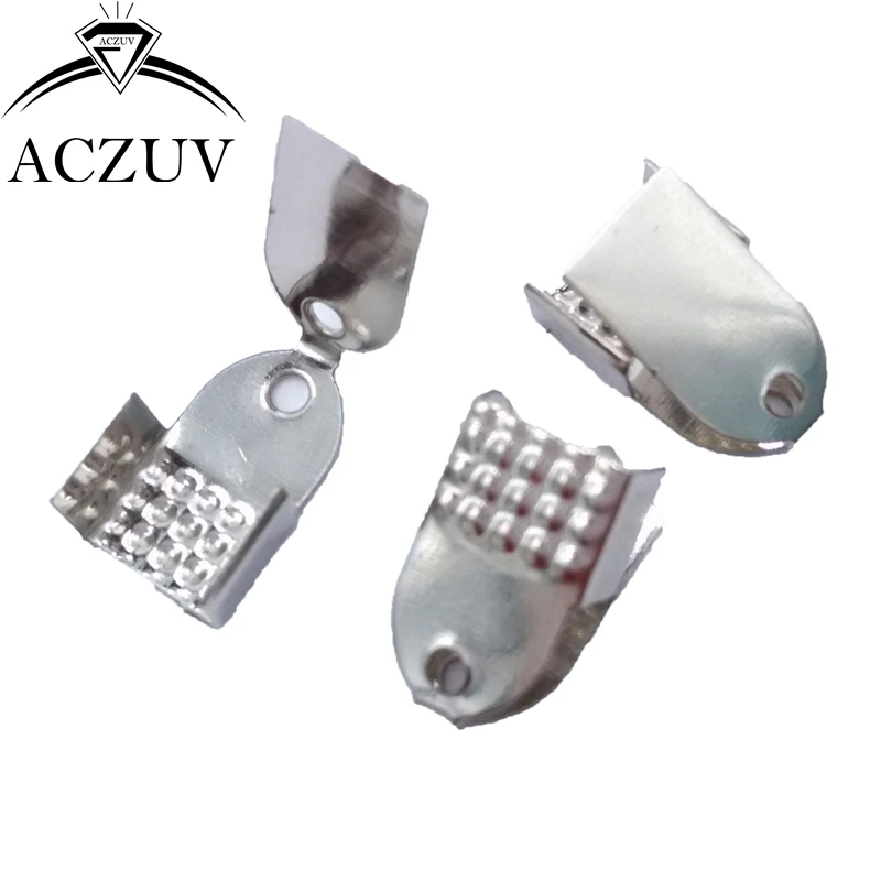 2000 шт./лот украшения концевые колпачки кожаный шнур концы воск хлопок веревка