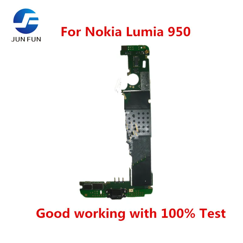 

Разблокированная Рабочая материнская плата JUN FUN для Nokia Lumia 950 с одной Sim-картой, тест 100%, бесплатная доставка