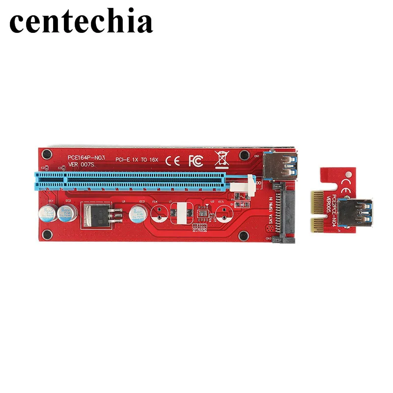Карта расширения PCI Express 60 см 4 цвета кабель передачи данных от 1x до 16x USB 3 0 SATA к
