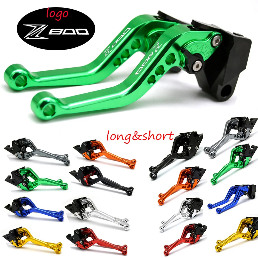 Short&ampLong For Kawasaki Z800 / E version 2013 2014 2015 2016 Motorcycle Accessories CNC Brake Clutch Levers | Автомобили и