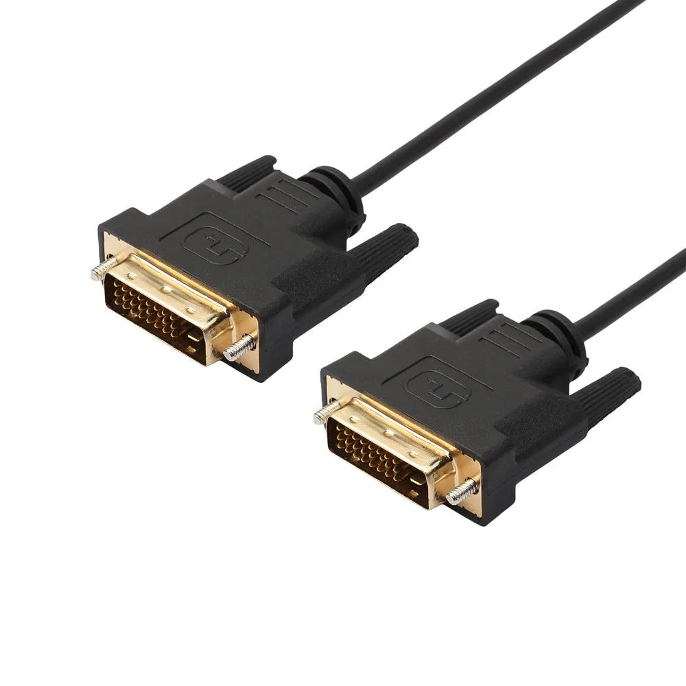 HIPERDEAL ЖК-цифровой монитор DVI D To DVI-D Gold Male 24 + 1 Pin двойная связь ТВ кабель для TFT 4 26 |