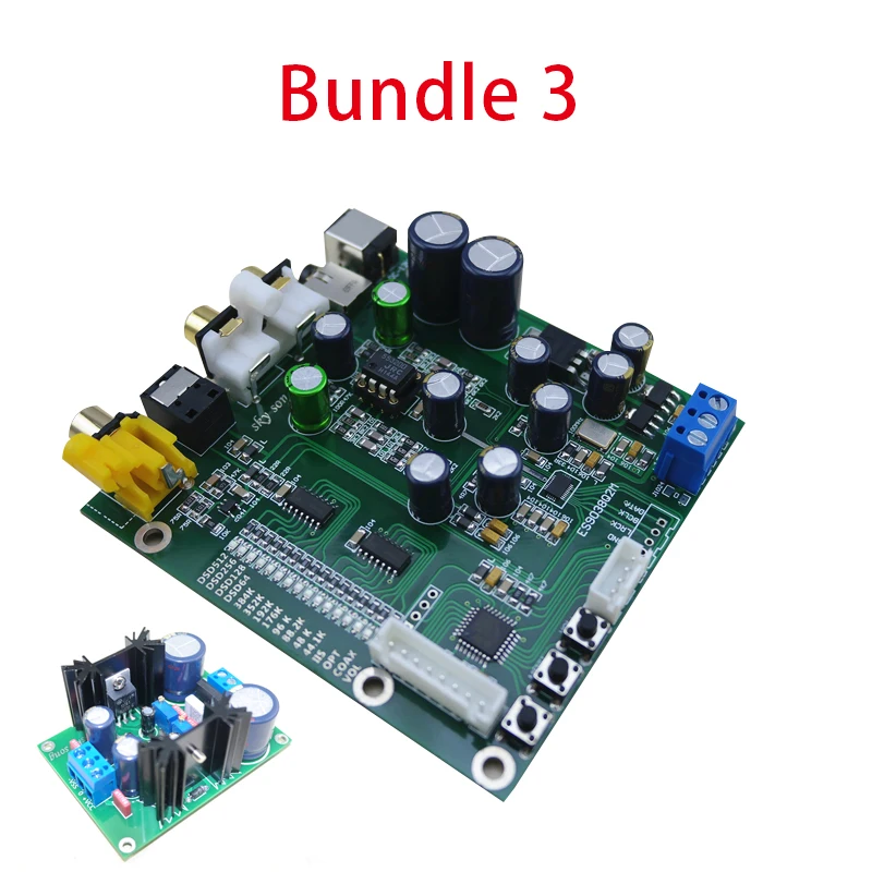 Новейший ES9038Q2M ES9038 Q2M ies DSD оптический коаксиальный входной декодер DAC выход для наушников HiFi аудио Плата усилителя 384k dop128