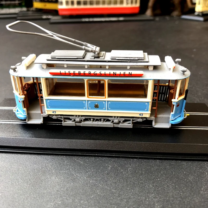 1: 87 моделирование винтажное Ретро ELETRISK MOTRVAGN 43 (ASEA)-1902 Atlas Tram статическая модель