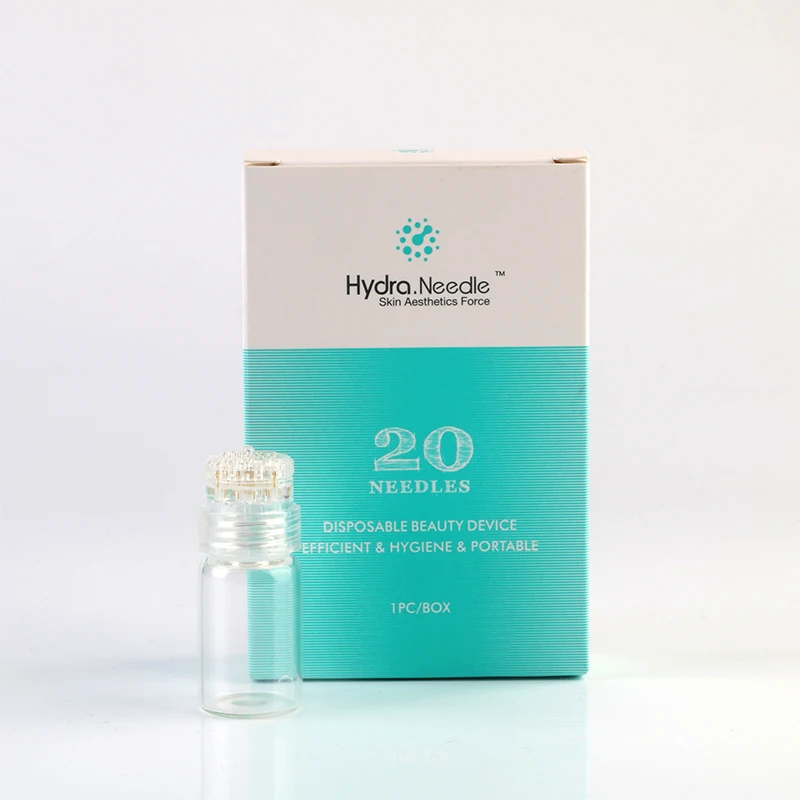 Игла HYDRA 20 титановых наконечников для микро-штамповки терапия Уход за кожей антивозрастная Сыворотка инъекции многоразовые Artmex