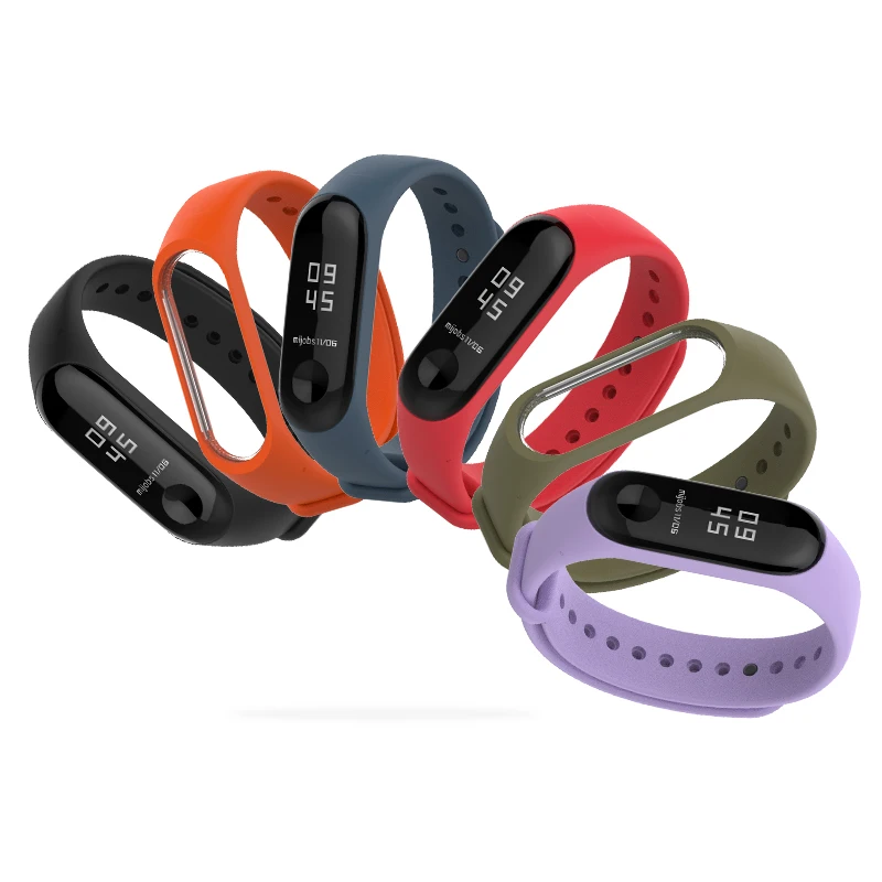 Браслет Mijobs Mi Band 3 4 ремешок силиконовый браслет Miband Смарт mi band3 запястье для Xiaomi