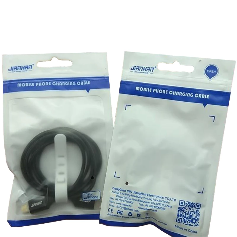 Двусторонний кабель Micro USB JianHan 2 м 1 для быстрой зарядки и передачи данных Samsung S6 S7