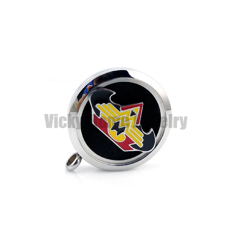 Модные старинное серебро круглой формы эфирное масло диффузор ожерелье Jewellery