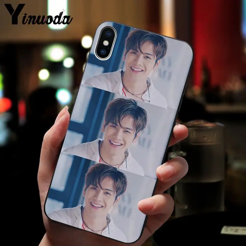11pro MAX GOT7 Jackson Wang TPU черный чехол для телефона iPhone X XS 6 6S 7 7plus 8 8Plus 5 5S XR | Мобильные