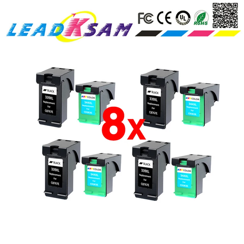 Картриджи для принтера HP 339 344 hp Deskjet 6940 6940dt 6943 6980 6980dt 6980xi 6983 6988 6988dt 6988xi 339XL