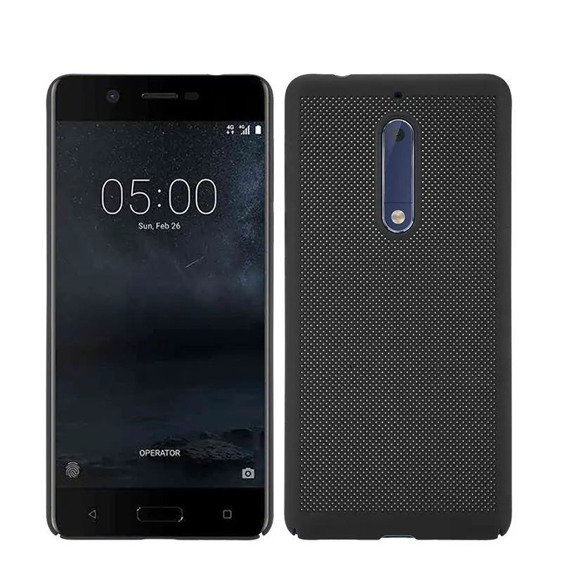 Snzvok Новый чехол для телефона хороший теплоотвод Nokia 3 5 6 8 сплошной цвет Жесткий ПК